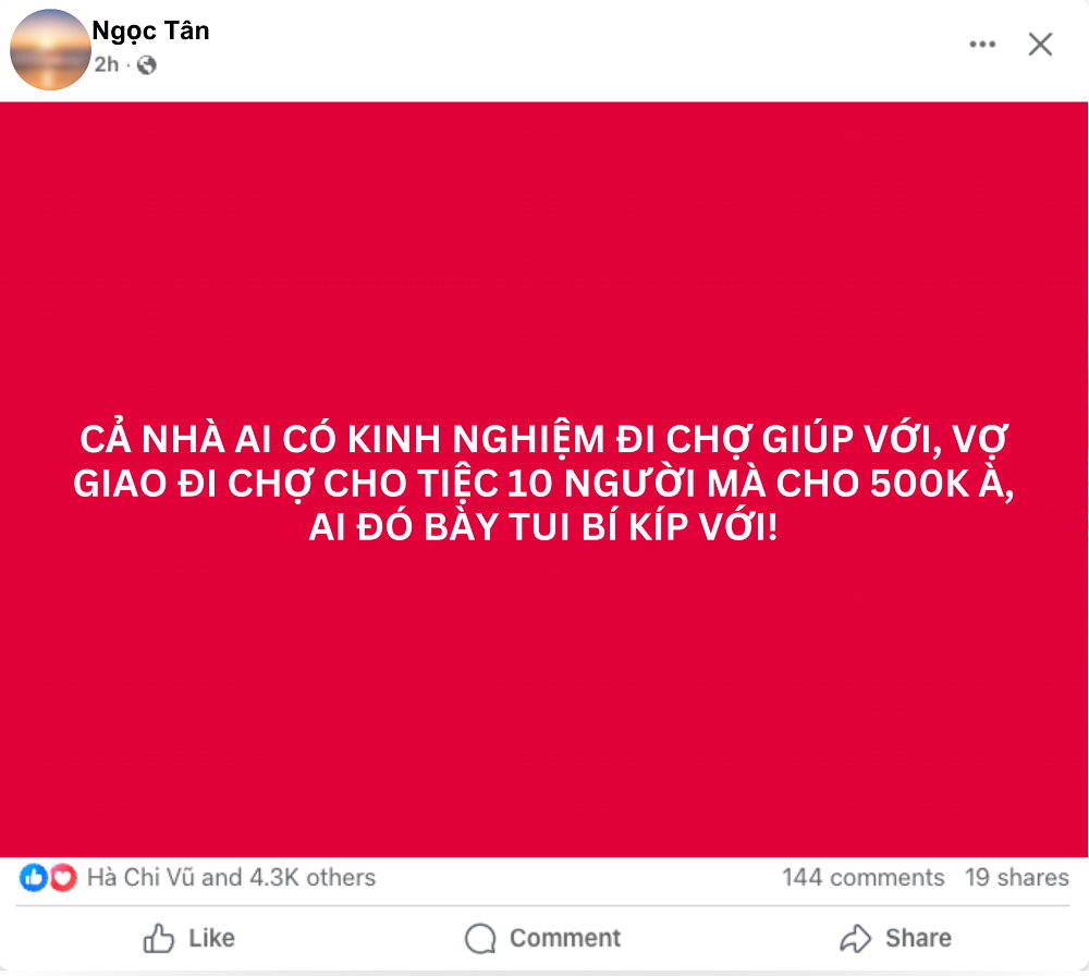 “Lời kêu cứu” từ một anh chồng, nhưng lại là “chông gai” của rất nhiều cánh mày râu trong gia đình