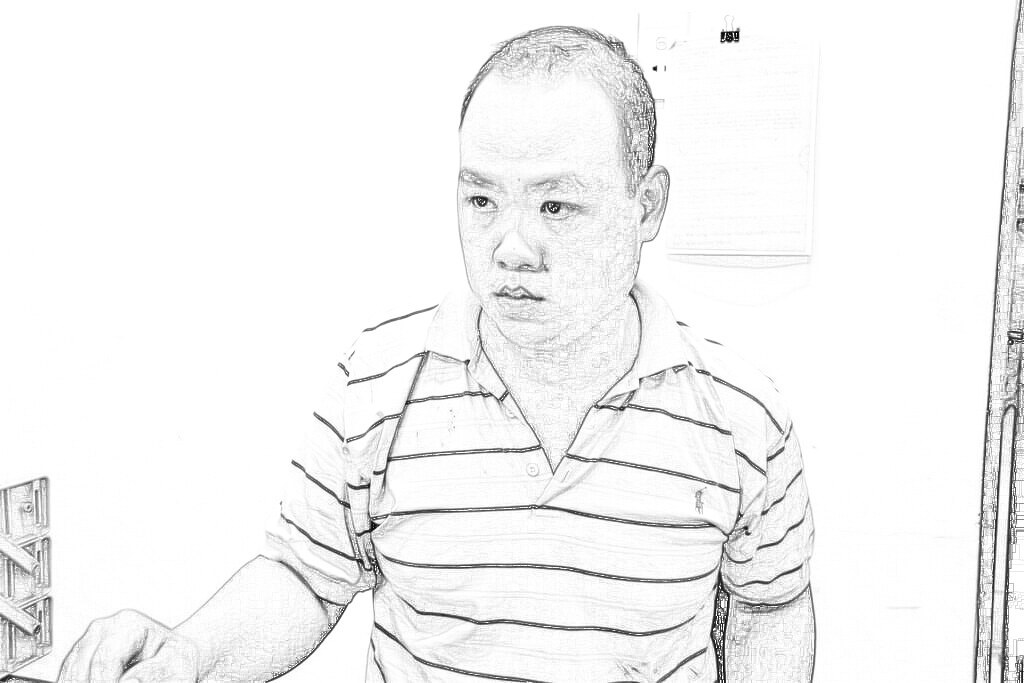 Bình thời điểm bị khởi tố. Ảnh: CACC