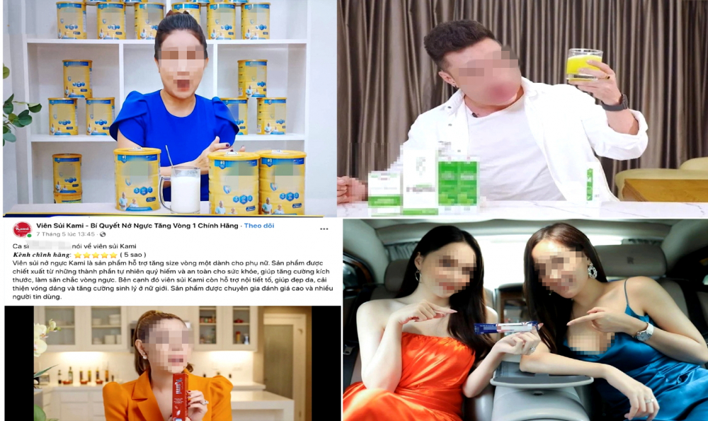 Vì sao người nổi tiếng vẫn mặc sức quảng cáo “lố” trên mạng xã hội? Người nổi tiếng quảng cáo thực phẩm chức năng tràn lan trên mạng xã hội - Ảnh chụp màn hình YouTube