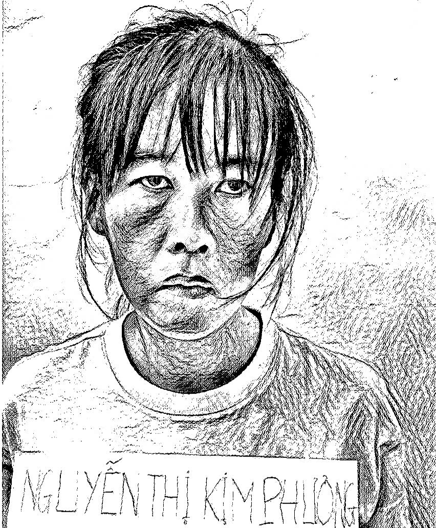 Nguyễn Thị Kim Phượng_Ảnh: Công an cung cấp
