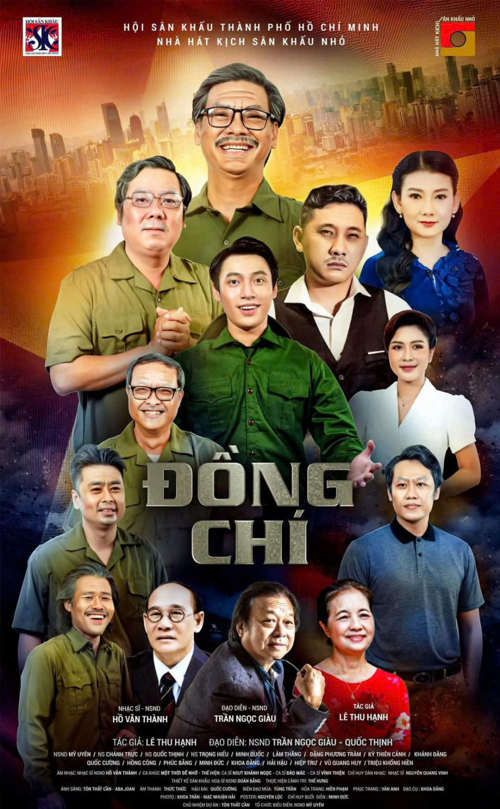 Poster vở kịch Đồng chí