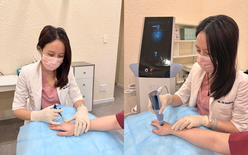 Giám đốc chuyên môn tại một trung tâm thẩm mỹ tại TP HCM. Trước đó, cô có hai năm làm bác sĩ siêu âm tim & mạch máu tại Khoa thăm dò chức năng, Bệnh viện Thống Nhất.