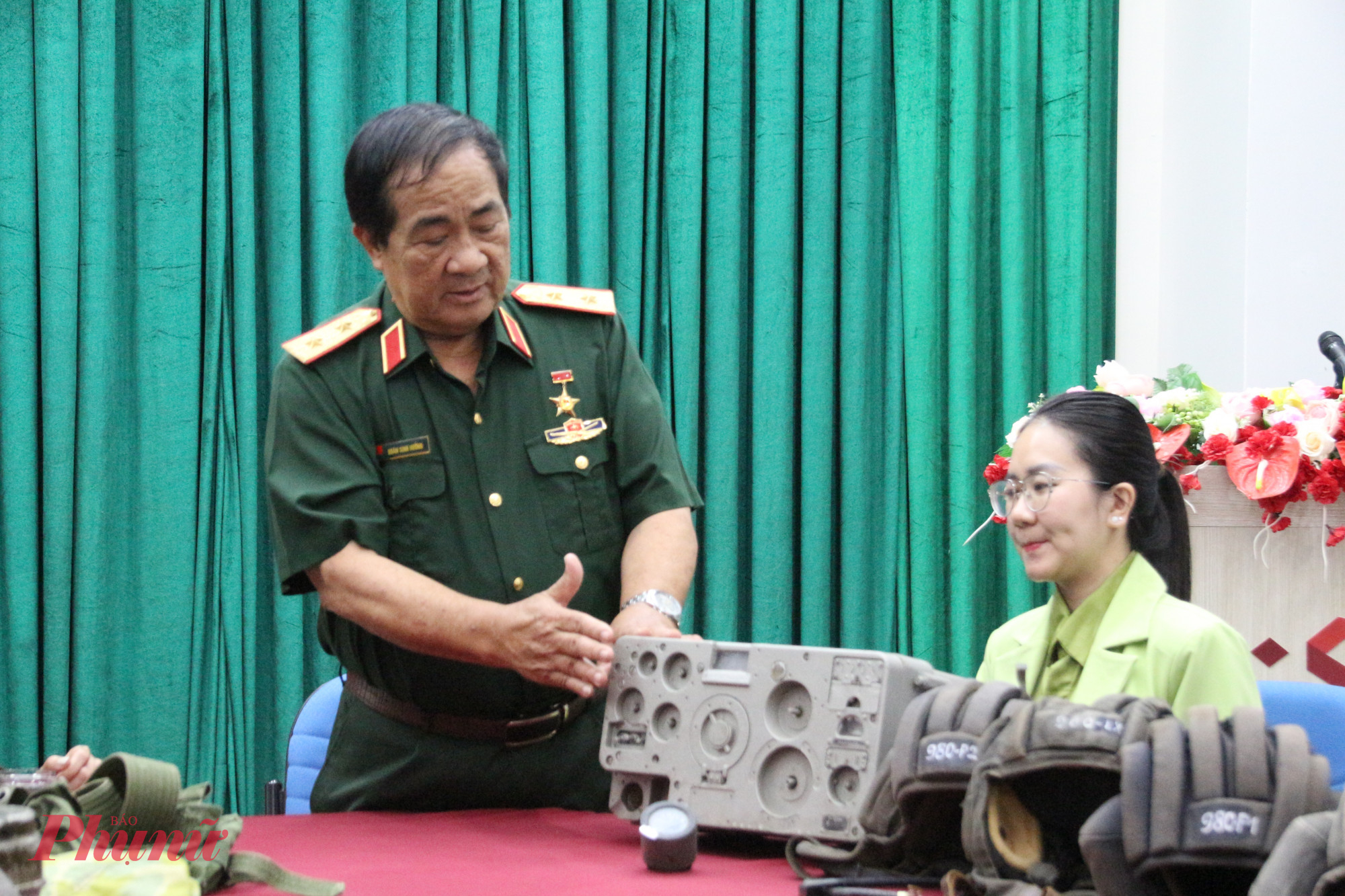 Ông Hưởng khẳng định, nếu không có chiếc đài thông tin liên lạc P-123 thì xe tăng 980 không hoạt động được trong lúc chiến đấu. 
