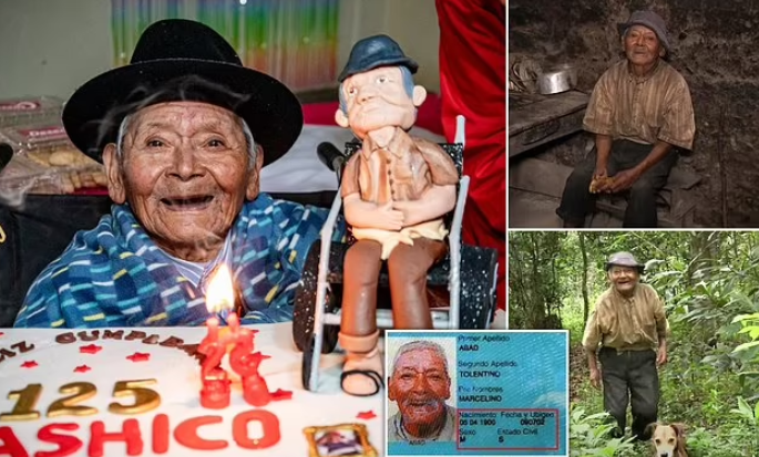 Marcelino Abad Tolentino đã kỷ niệm 'sinh nhật lần thứ 125' của mình tại Peru vào thứ bảy