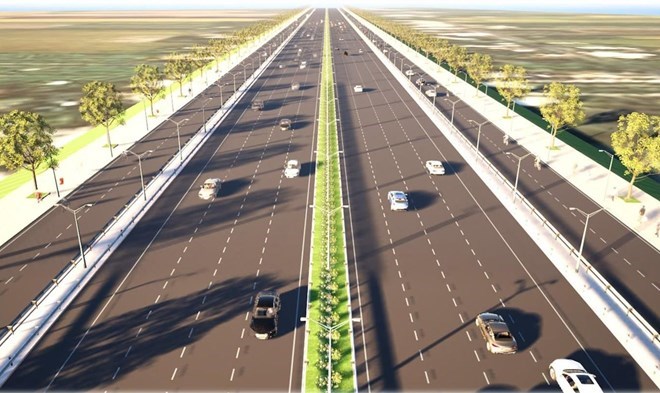 Phối cảnh dự án đường Vành đai 4 TPHCM - Ảnh: Sở Giao thông Công chánh TPHCM