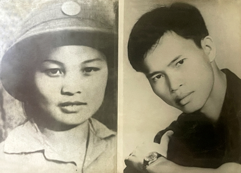 Trong mưa bom, hoa tình yêu vẫn nở - Bài 1: Nửa thế kỷ yêu hoa khôi của rừng Cô y tá Ngọc Duệ và anh vệ binh Xuân Hà thuở thanh xuân - Ảnh do nhân vật cung cấp