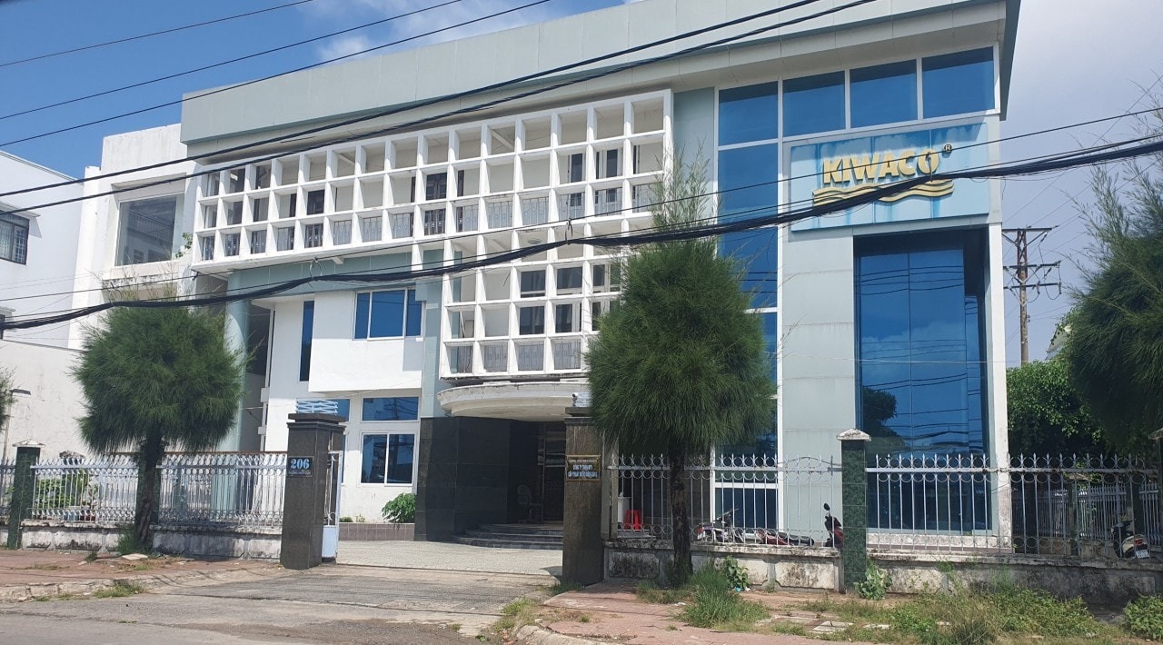 Trụ sở Công ty TNHH MTV Cấp thoát nước Kiên Giang.
