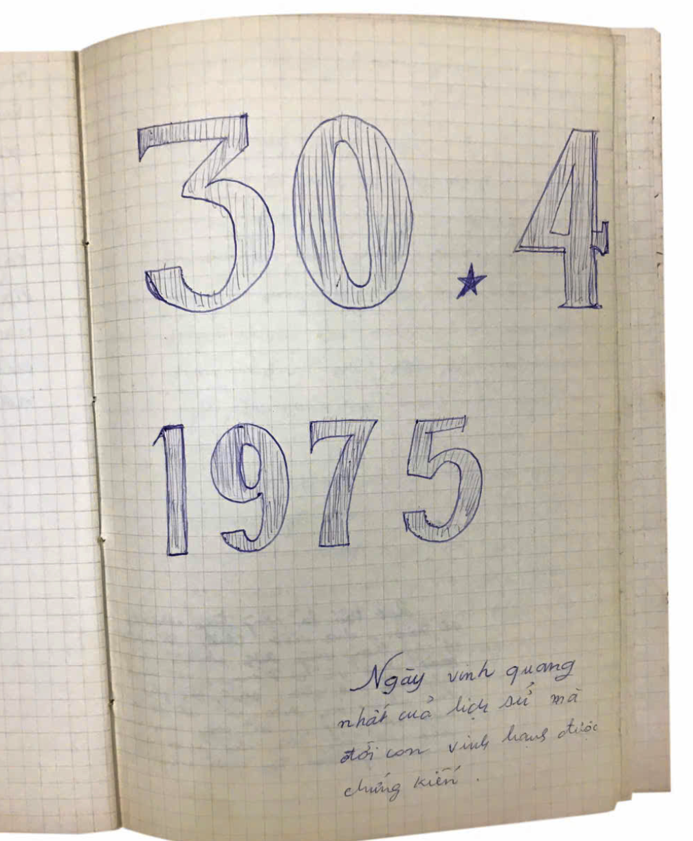 Nhật ký viết cho con yêu quý Trang nhật ký đặc biệt ngày 30/4/1975