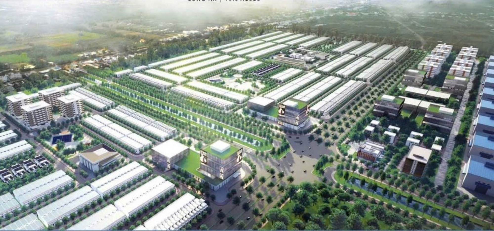 Phối cảnh khu công nghiệp xanh Tandoland