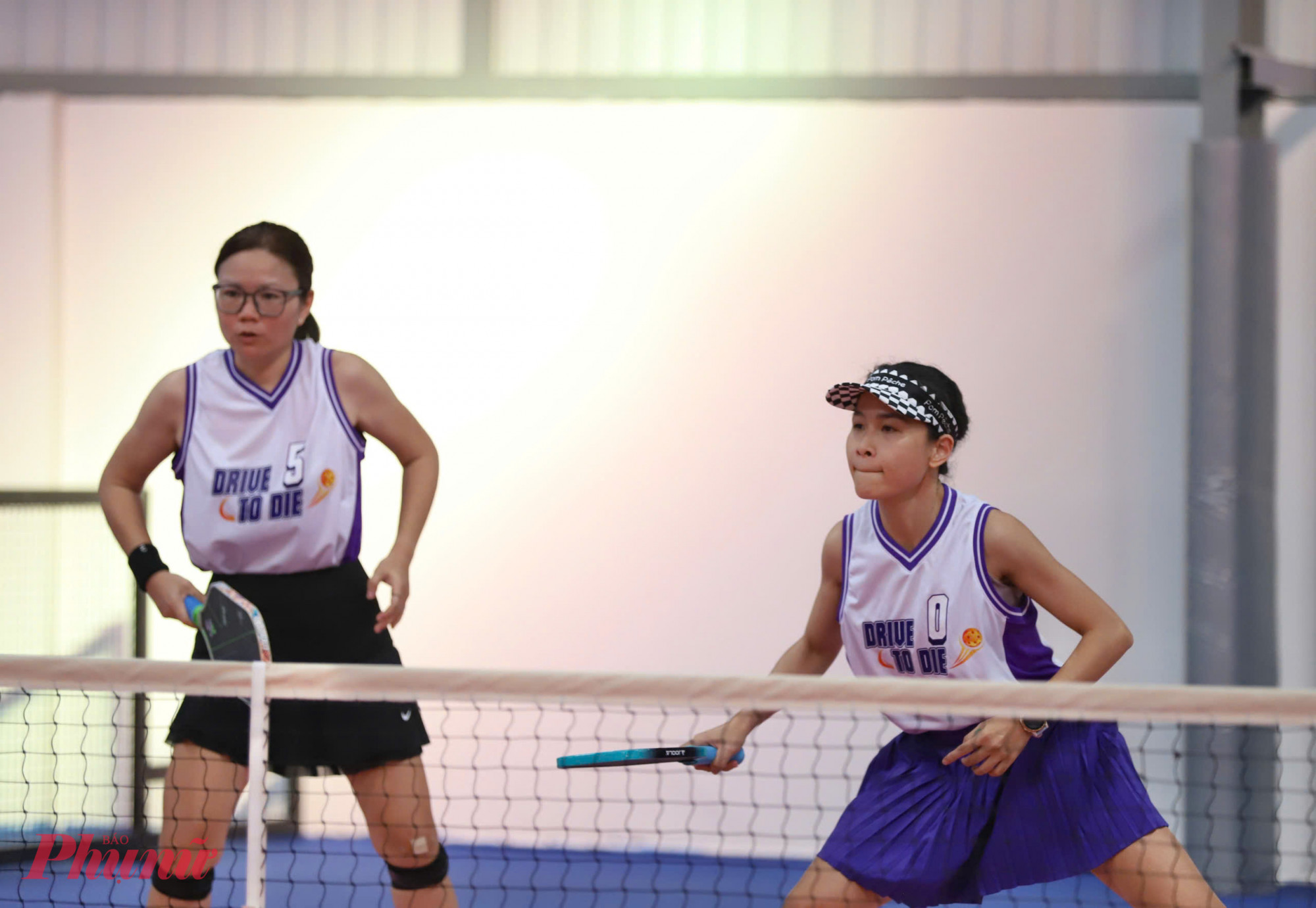 Ngược lại, cặp Heidi Giang - Lâm Ngọc Thảo có phong cách thi đấu ổn định và rất lỳ đòn. Cả hai trung thành với sở trường là những pha bóng mềm, khác hẳn với phong cách của đối thủ