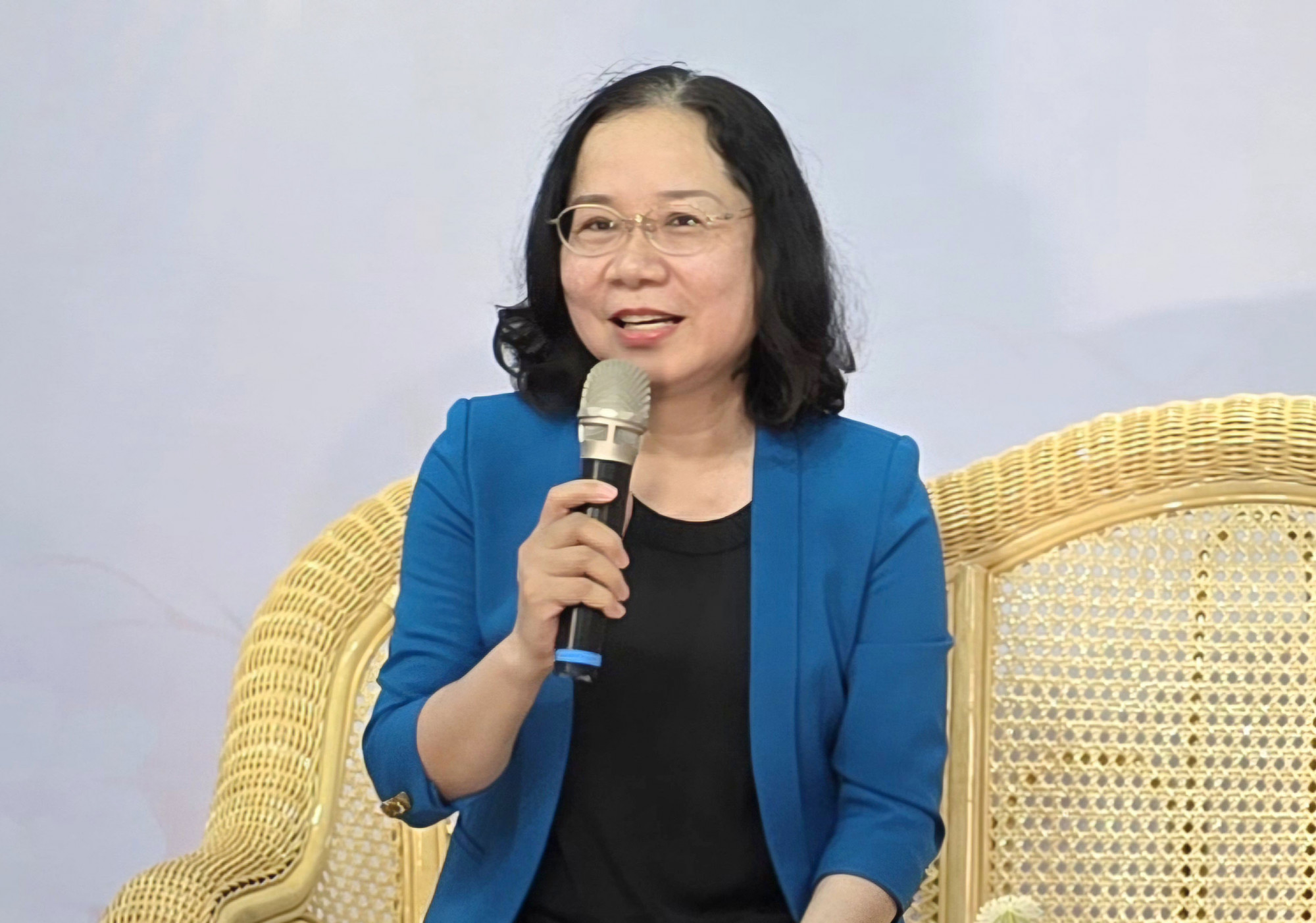 Bà Thái Thị Bích Liên - Phó trưởng Ban tổ chức Thành ủy TPHCM