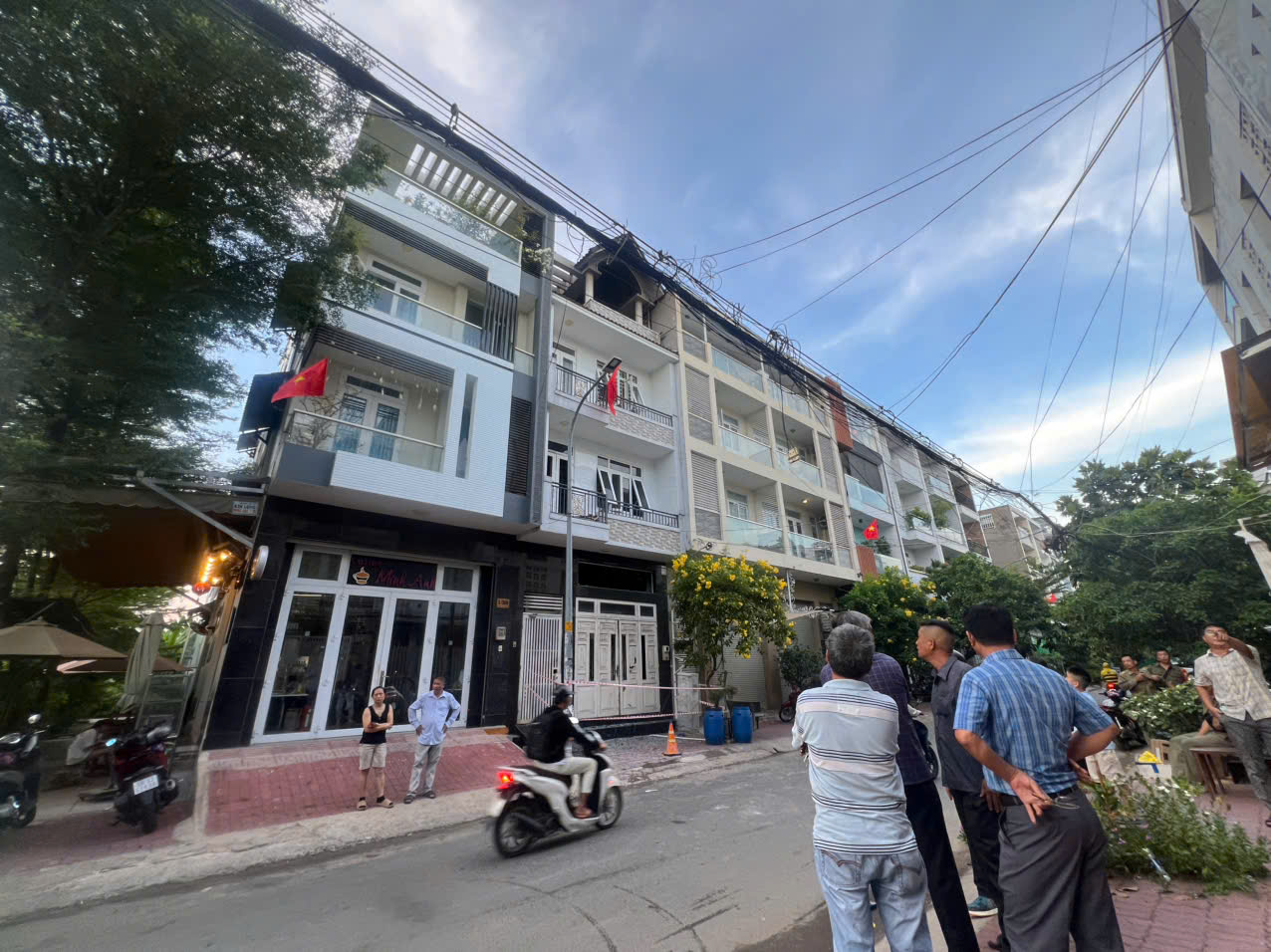 Hiện trường vụ cháy. Ảnh: A.X