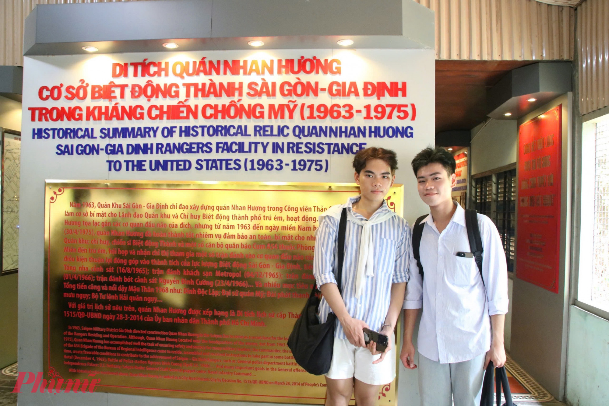 Quán Nhan Hương, căn cứ bí mật của biệt động Sài Gòn giữa Thảo Cầm Viên Với diện tích khoảng 100 m², quán vẫn giữ được phần lớn không gian và nội thất nguyên bản như cách đây gần nửa thế kỷ – Ảnh: Thanh Tâm