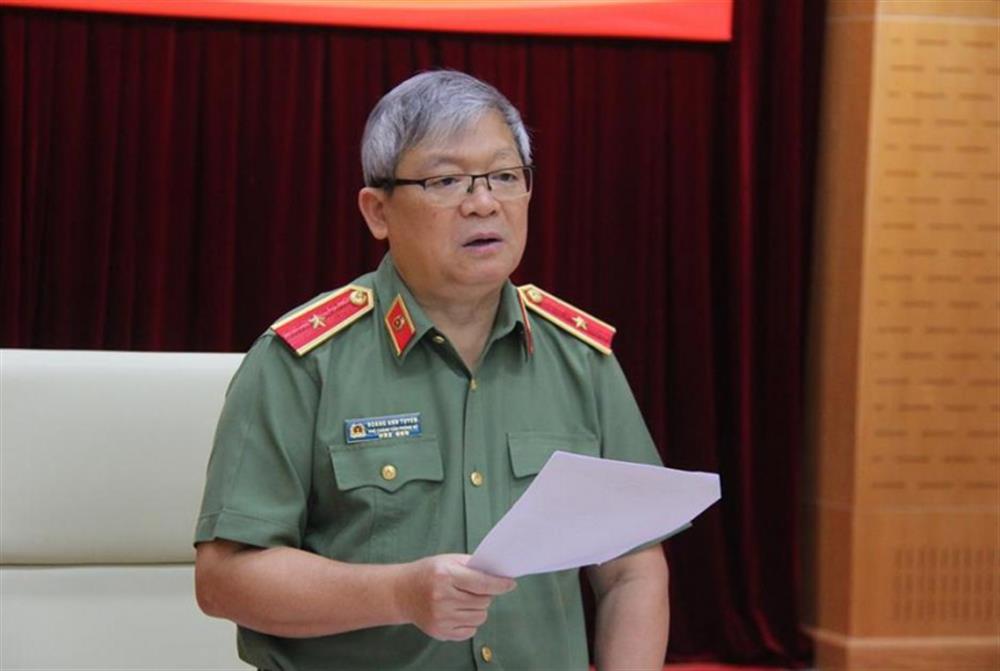 Thiếu tướng Hoàng Anh Tuyên - Ảnh: BCA