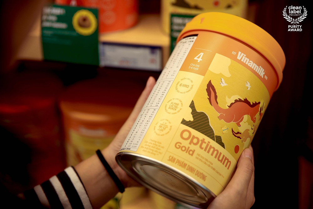 Vinamilk sở hữu toàn bộ thương hiệu sữa bột trẻ em đạt giải Purity Award từ Clean Label Project (Mỹ)
