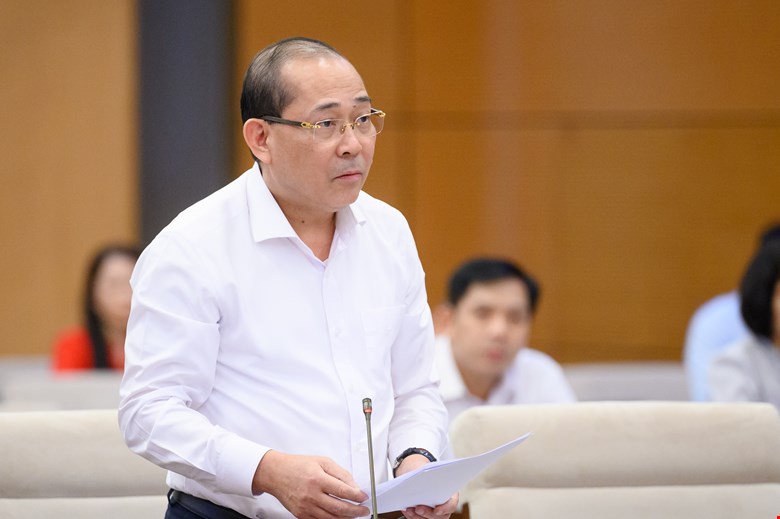 Phó Chủ tịch Ủy ban Trung ương MTTQ Việt Nam Hoàng Công Thủy - ảnh: Media Quốc hội