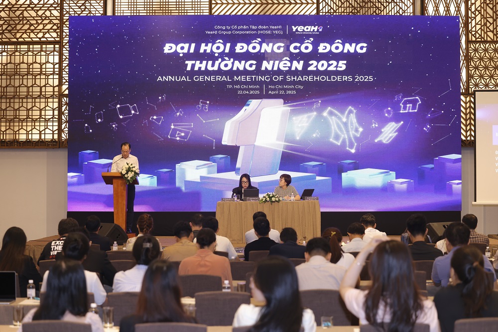 Yeah1 tổ chức thành công đại hội đồng cổ đông thường niên năm 2025