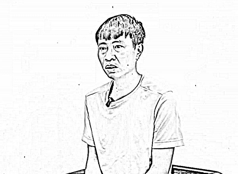 Phạm Vũ Khiêm tại cơ quan điều tra - Ảnh: Công an nhân dân