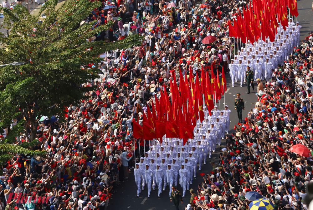 Không khí hào hùng lễ diễu binh ngày 30/4/2025