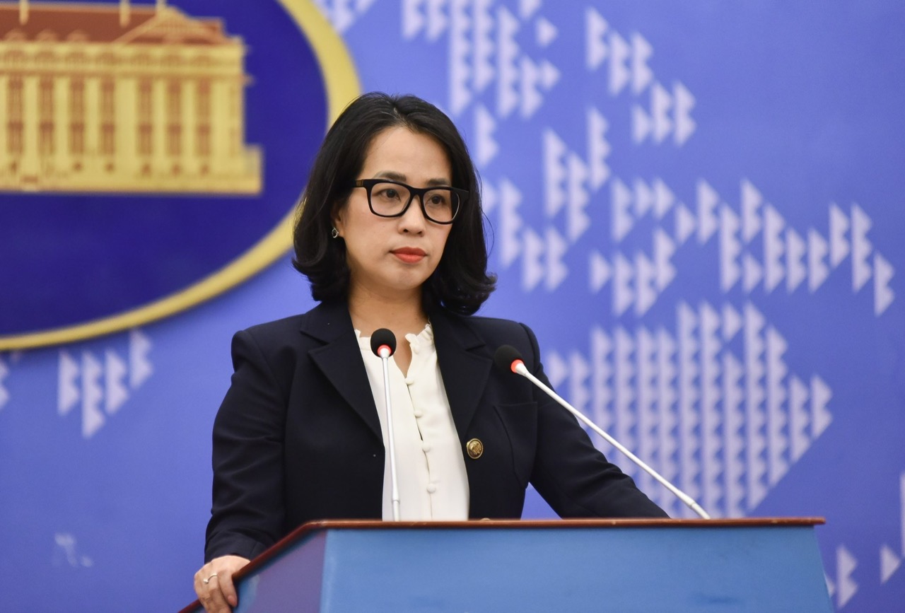 Người phát ngôn Bộ Ngoại giao Việt Nam Phạm Thu Hằng 