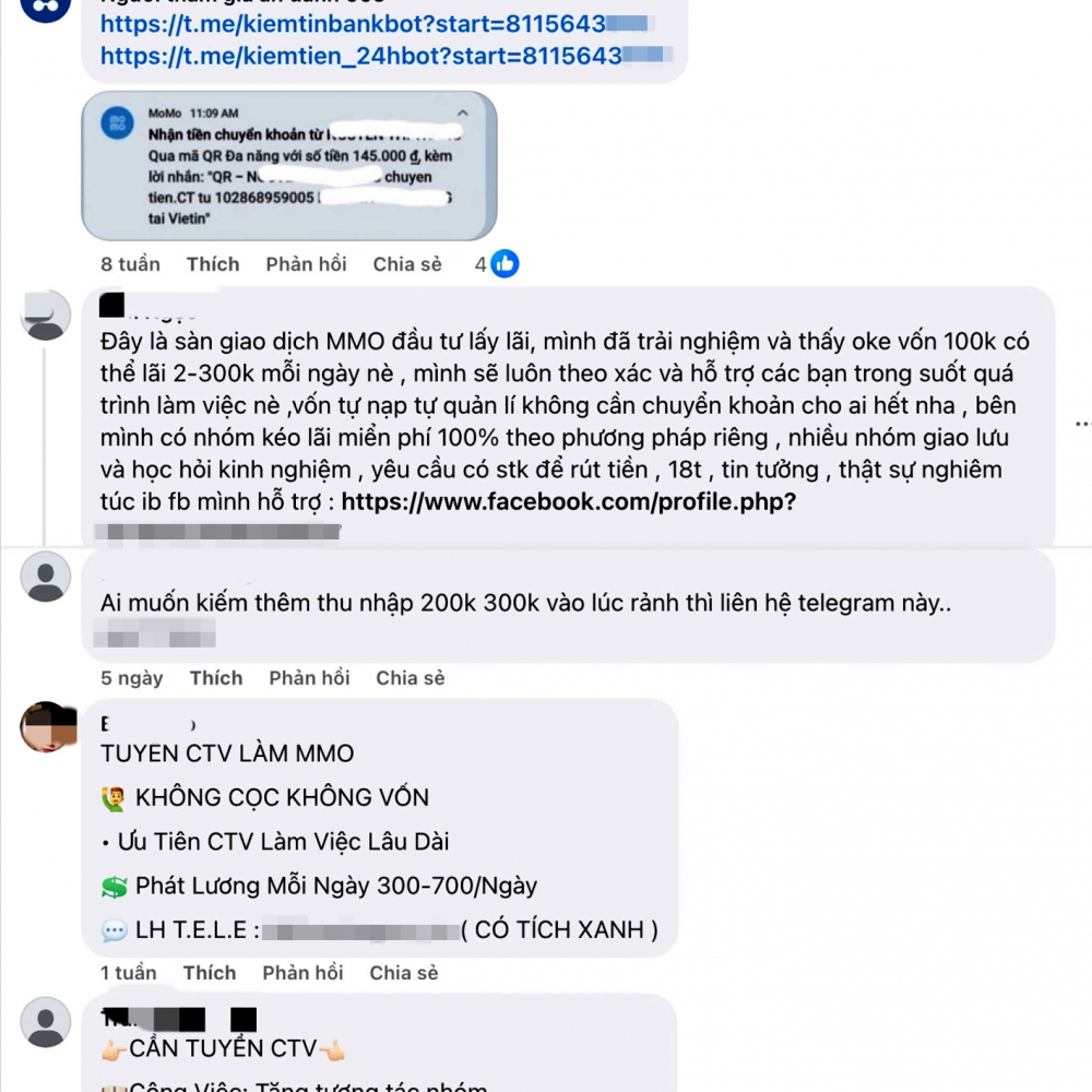 Lên mạng vờ xin tiền để quảng cáo dịch vụ lừa đảo