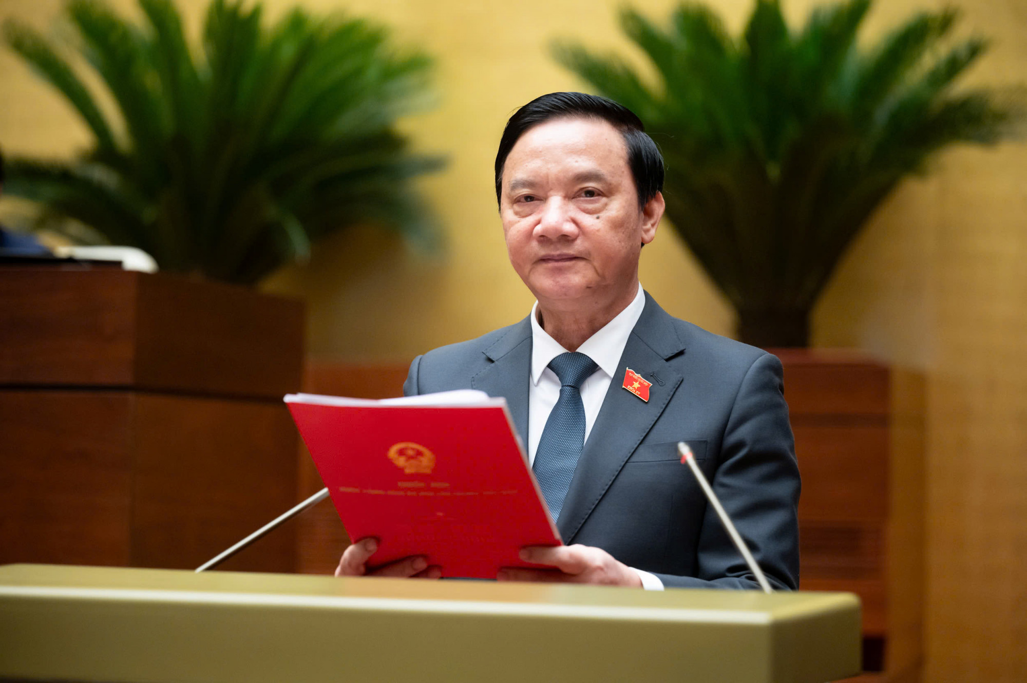Phó Chủ tịch Quốc hội Nguyễn Khắc Định - ảnh: Media Quốc hội