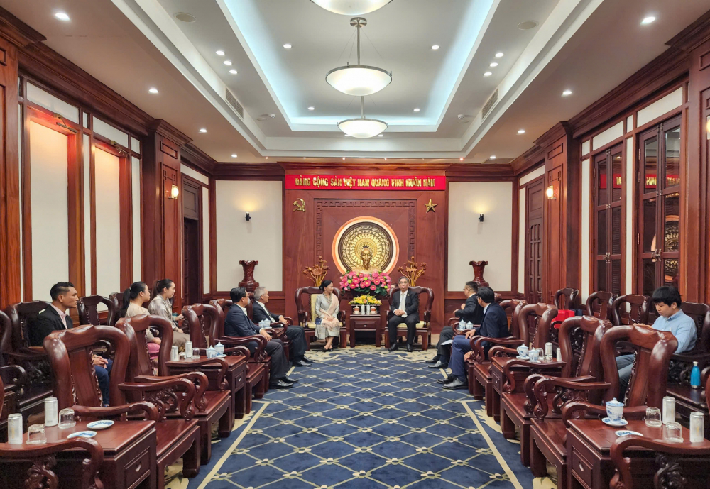 Toàn cảnh buổi tiếp 