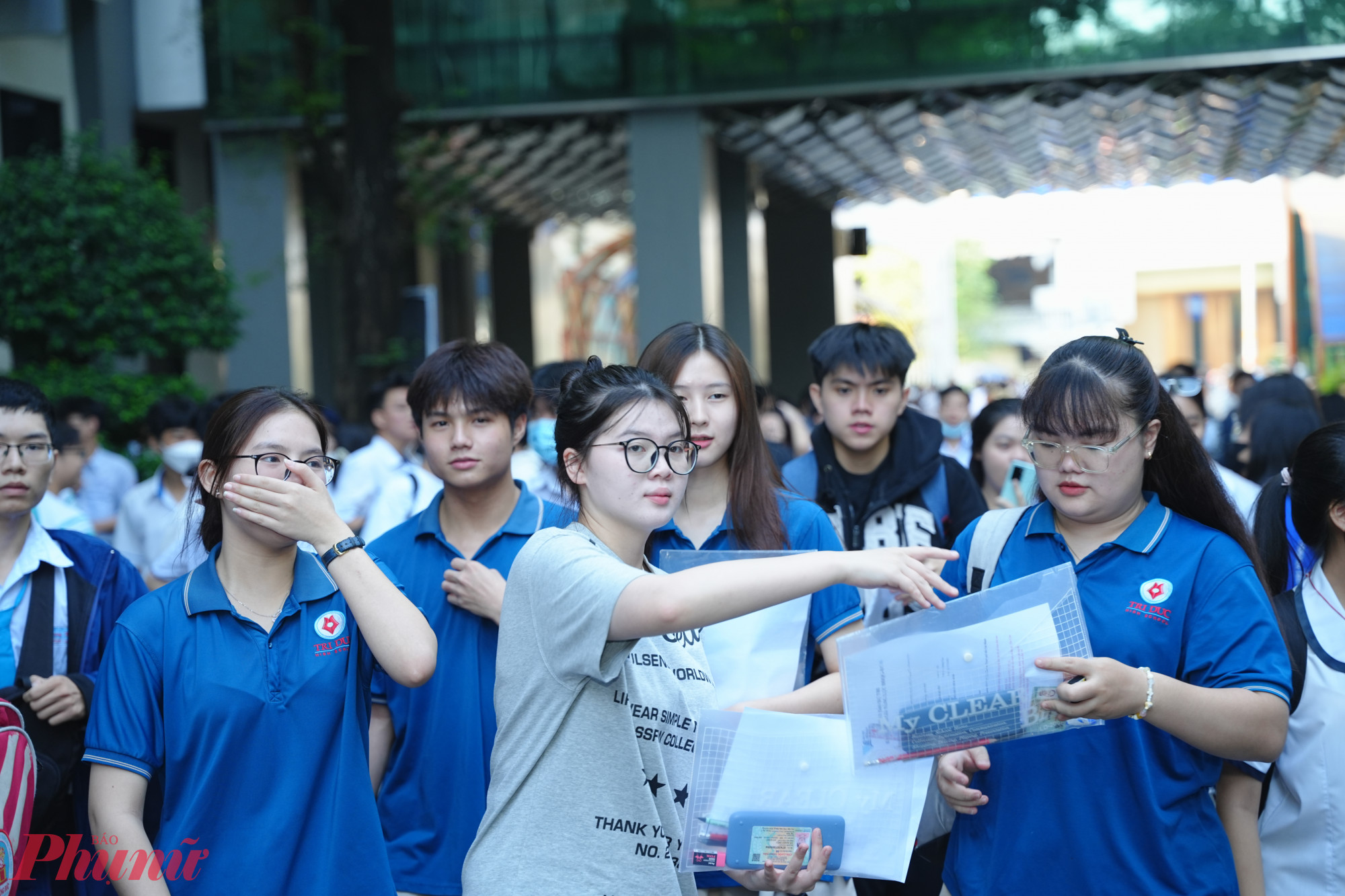 Thí sinh thi đánh giá năng lực của Đại học Quốc gia TPHCM đợt 1 tại Trường đại học Công thương TPHCM - Ảnh: N.L