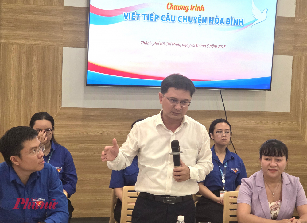 Tiếp tục lan tỏa ca khúc "Viết tiếp câu chuyện hòa bình" Trưởng Ban Tuyên giáo và Dân vận Thành ủy TPHCM