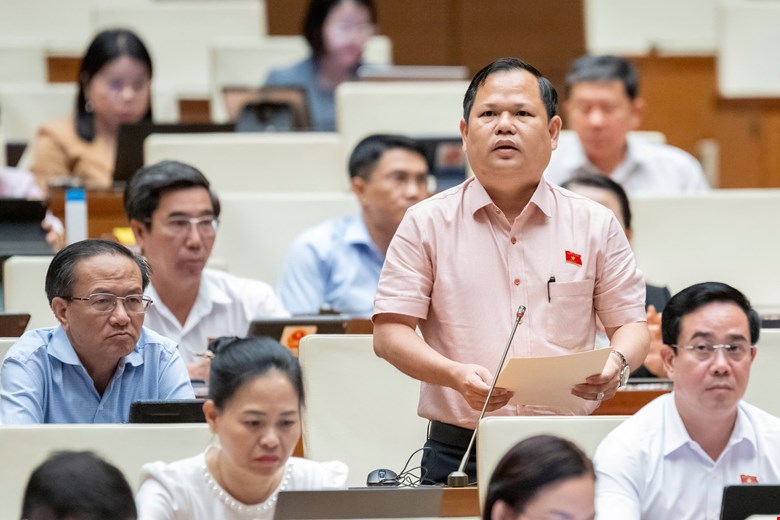 ĐBQH Nguyễn Duy Thanh cho rằng, vụ sữa giả là bài học cho thấy sự lơ là trong quản lý - ảnh: Media Quốc hội