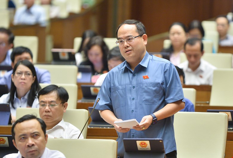 Bí thư tỉnh ủy Cao Bằng Quản Minh Cường - ảnh: Media Quốc hội