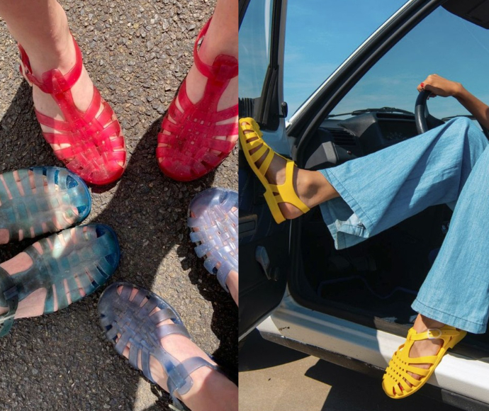 Trong những ngày trời bất chợt chuyển mùa, một đôi jelly shoes vừa vặn có thể làm nên điều kỳ diệu. Chất liệu nhựa dẻo giúp đôi chân luôn khô ráo, dễ vệ sinh lại nhanh khô sau mỗi lần lội nước. Kiểu dáng đơn giản mang hơi hướng hoài niệm, đôi giày này vừa nhẹ lại không trơn trượt. Giữa nhịp sống vội vã, một món đồ vừa tiện dụng vừa đủ xinh xắn để giữ gìn sự gọn gàng thực sự là món quà cho mùa mưa.