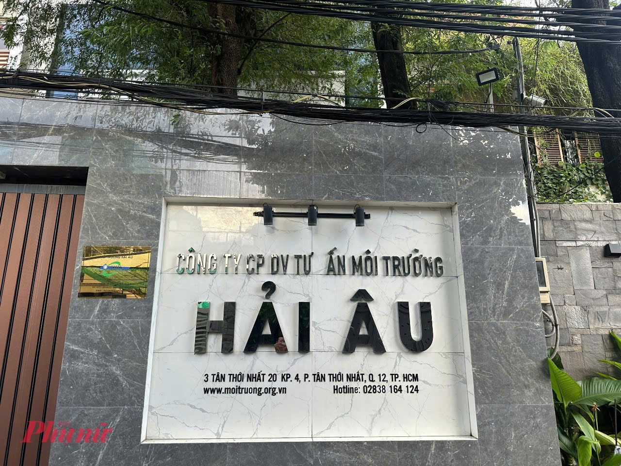 Trụ sở Công ty Cổ phần dịch vụ tư vấn Môi Trường Hải Âu  