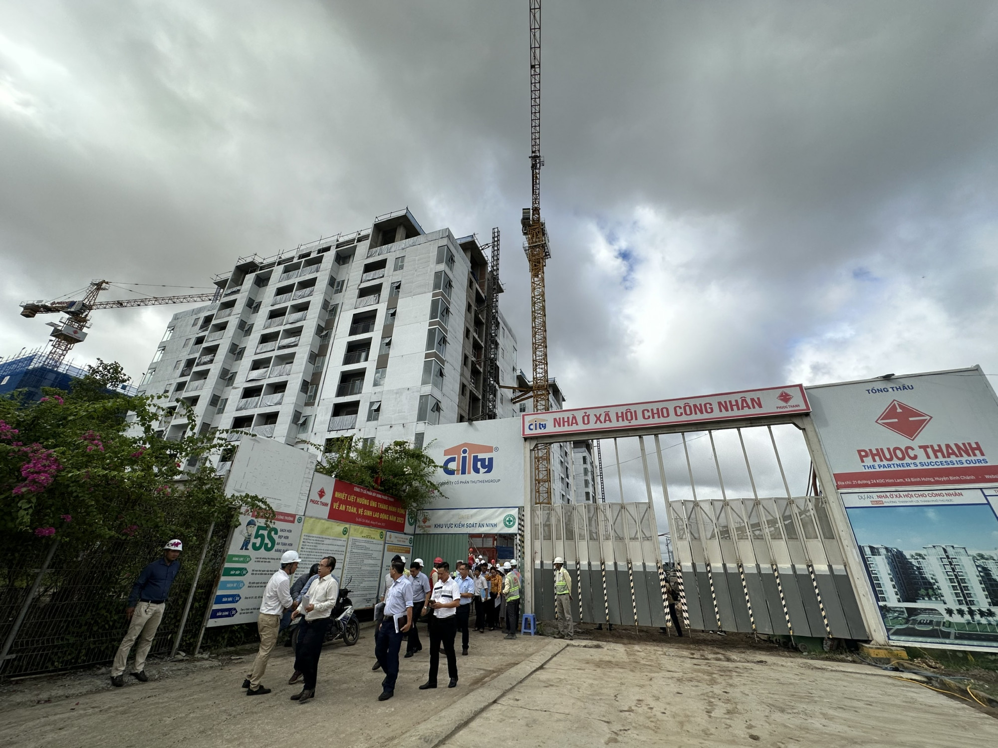 Một dự án nhà ở xã hội cho công nhân ở TP Thủ Đức