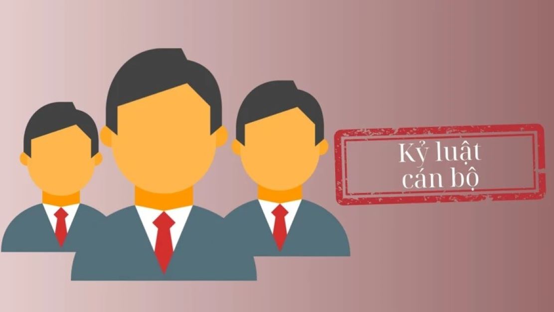 Kỷ luật cán bộ... Ảnh minh họa