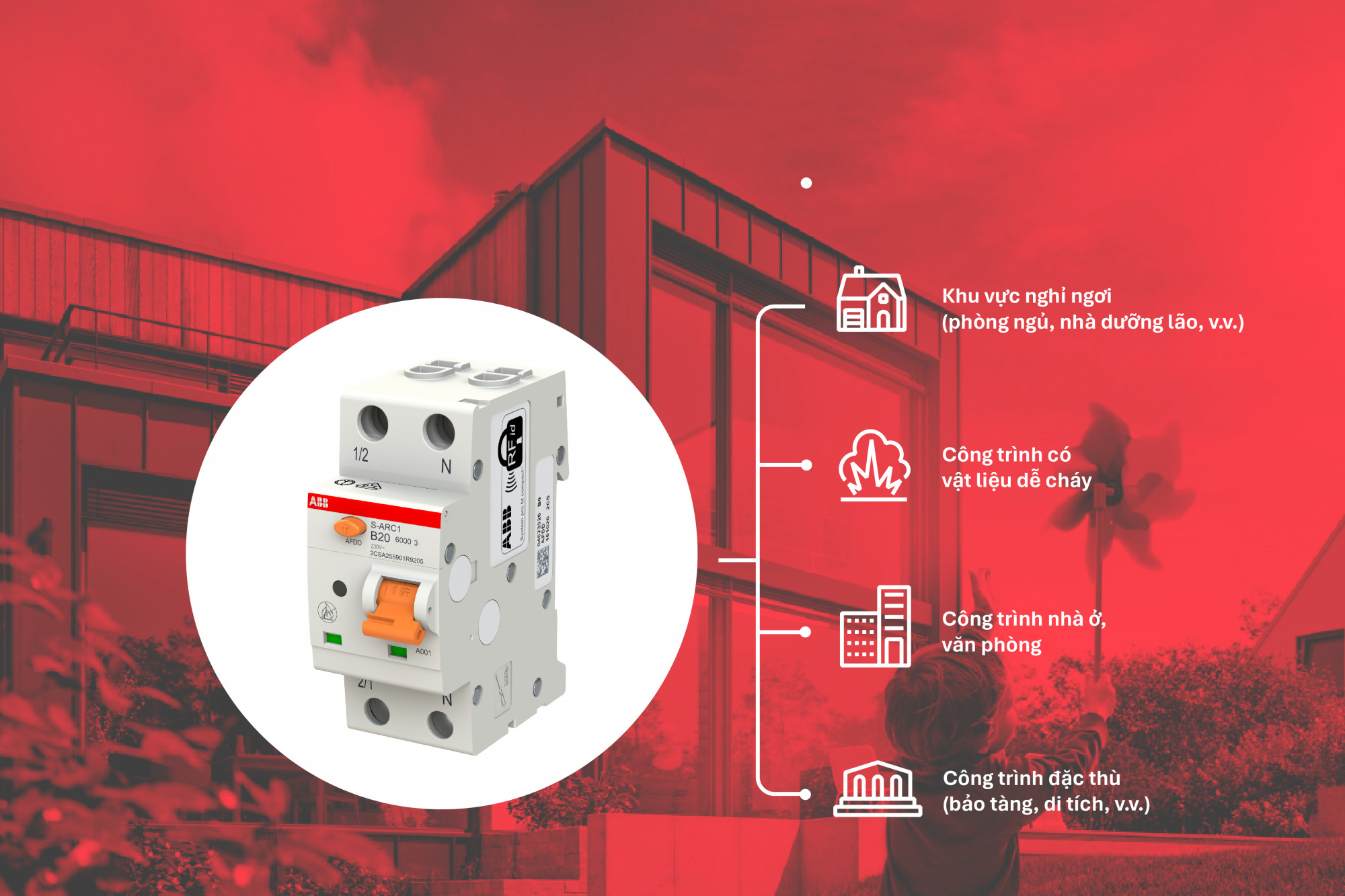 Giải pháp thiết bị phát hiện hồ quang điện của ABB tối ưu cho nhiều loại hình công trình