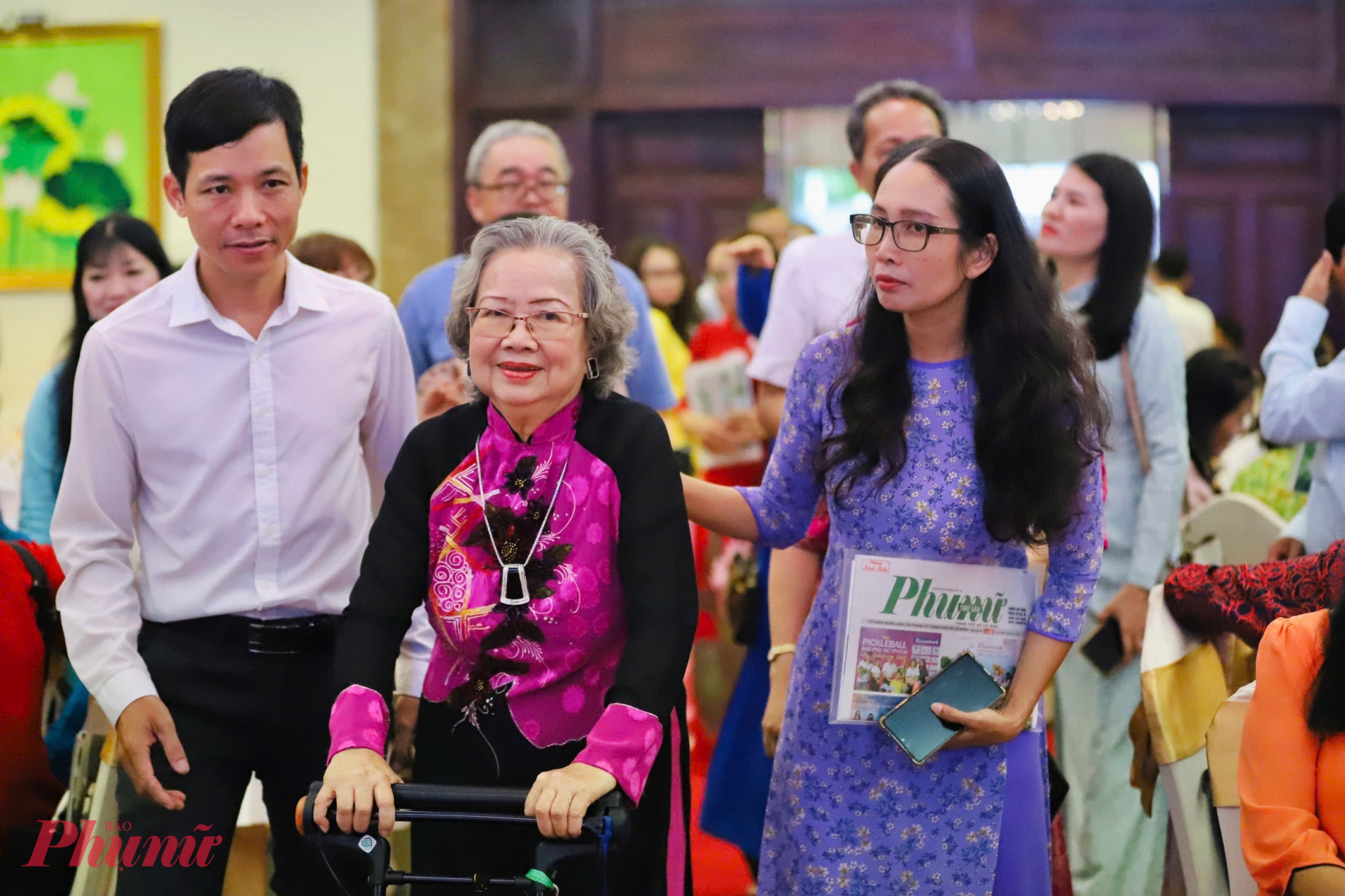 Báo Phụ nữ TPHCM kỷ niệm 50 năm ngày ra số báo đầu tiên: Viết tiếp hành trình rực rỡ Bà Hồ Thị Minh Nguyệt - nguyên Tổng Biên tập Báo Phụ nữ TPHCM giai đoạn 1996 - 2004