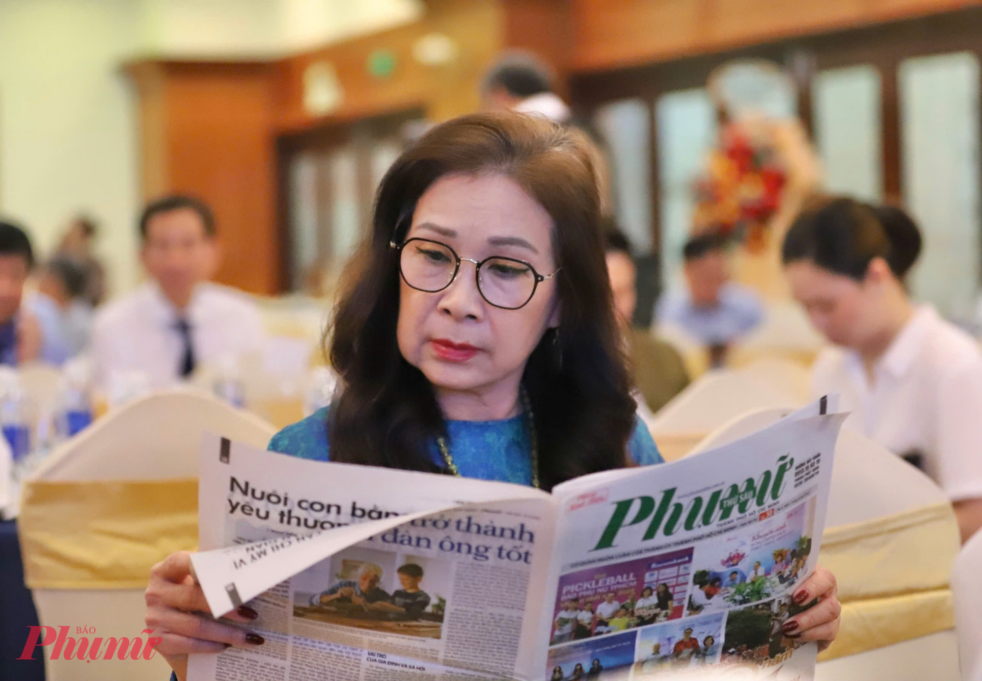 Báo Phụ nữ TPHCM kỷ niệm 50 năm ngày ra số báo đầu tiên: Viết tiếp hành trình rực rỡ NSND Kim Xuân dành nhiều tình cảm cho tờ Báo Phụ nữ TPHCM thương yêu
