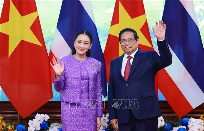 16/5/2025, tại Hà Nội, Thủ tướng Phạm Minh Chính và Thủ tướng Thái Lan Paetongtarn Shinawatra đồng chủ trì Kỳ họp lần thứ tư Nội các chung Việt Nam – Thái Lan