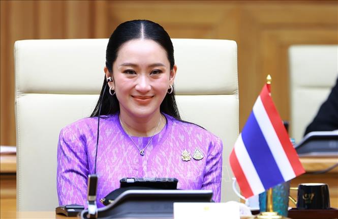 Nữ thủ tướng Thái Lan Paetongtarn Shinawatra xuất hiện rạng rỡ trong chuyến thăm chính thức Việt Nam. Đây là lần đầu tiên Thủ tướng Paetongtarn Shinawatra đến Việt Nam sau khi nhậm chức hồi tháng 8/2024 