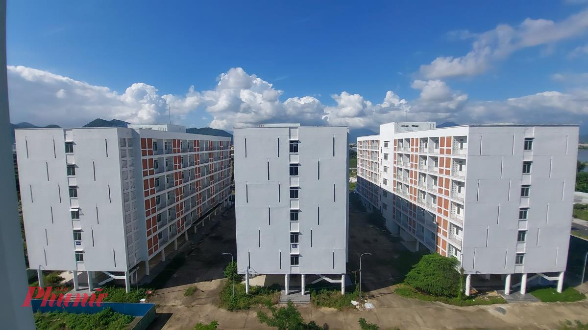 Khu ký túc xãs phía Tây được chuyển công năng thành nhà ở xã hội