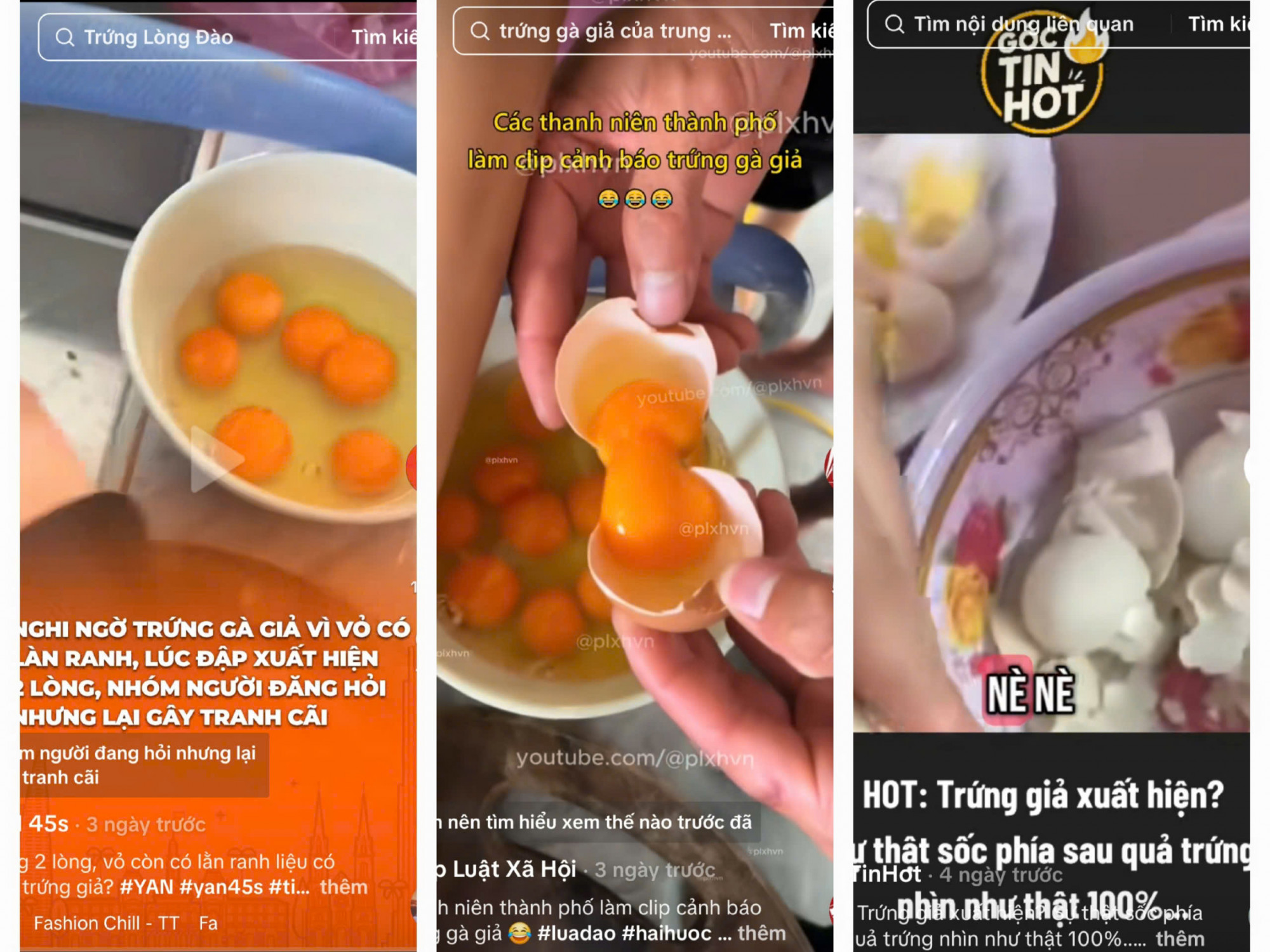 Một số thông tin thất thiệt đang lan truyền trên TikTok - Ảnh chụp màn hình