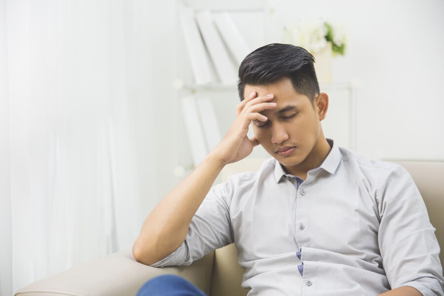 Dù tôi không sai nhưng thấy gia đình em gái xào xáo cũng thấy đau đầu mệt mỏi.(hình minh hoạ)