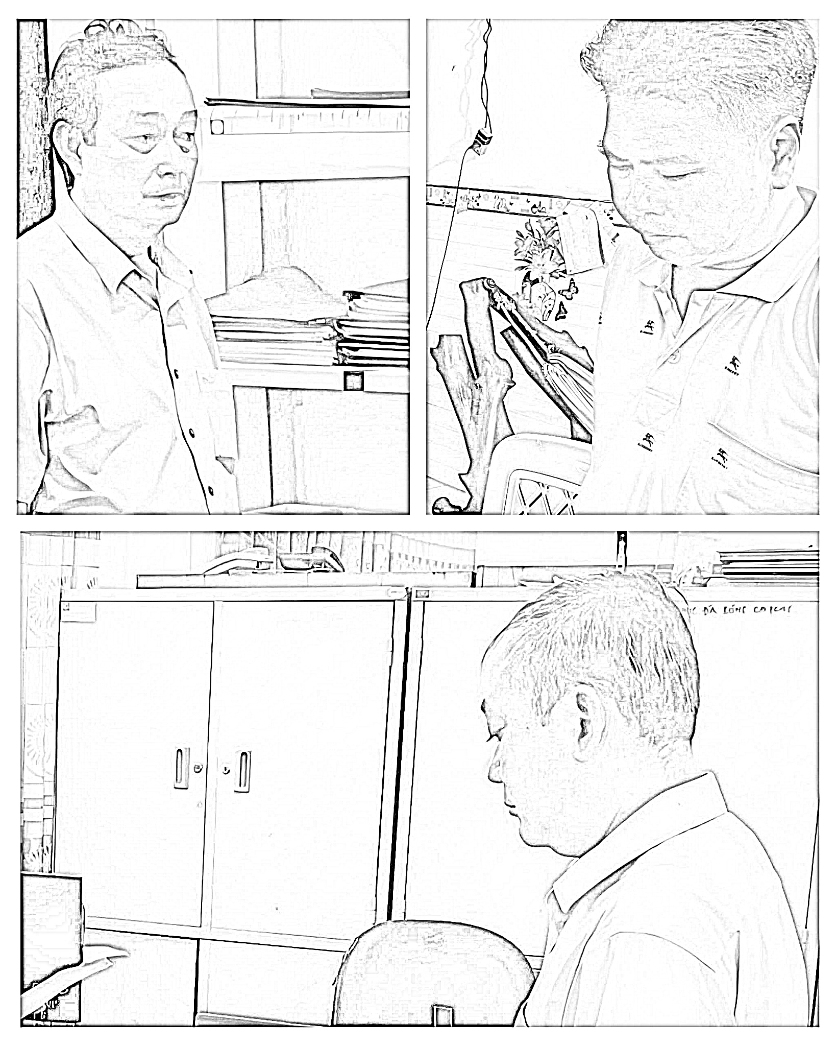  Các đối tượng bị cơ quan công an khởi tố… Ảnh: Công an cung cấp
