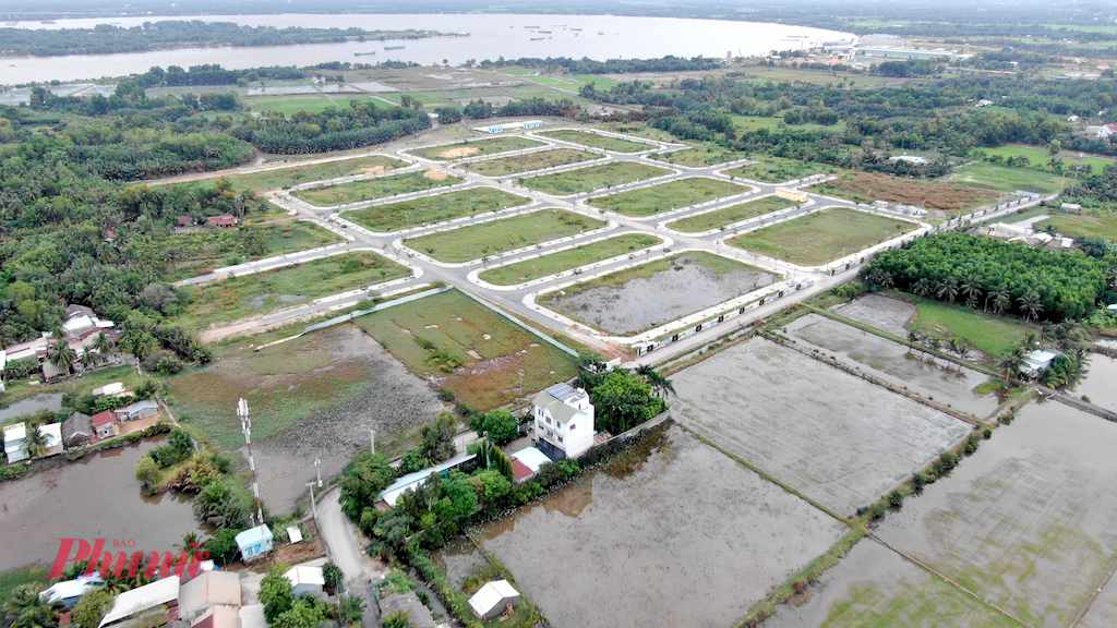 Một góc dự án đất nền tại huyện Nhơn Trạch, tỉnh Đồng Nai
