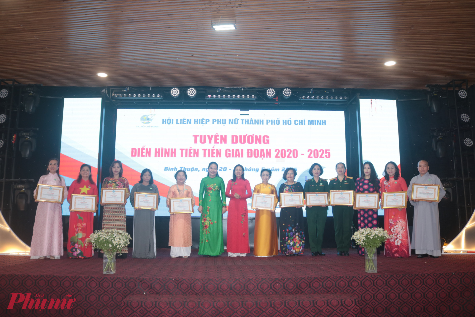 Hội LHPN TPHCM tuyên dương điển hình tiên tiến giai đoạn 2020 – 2025, vào chiều 20/5. 