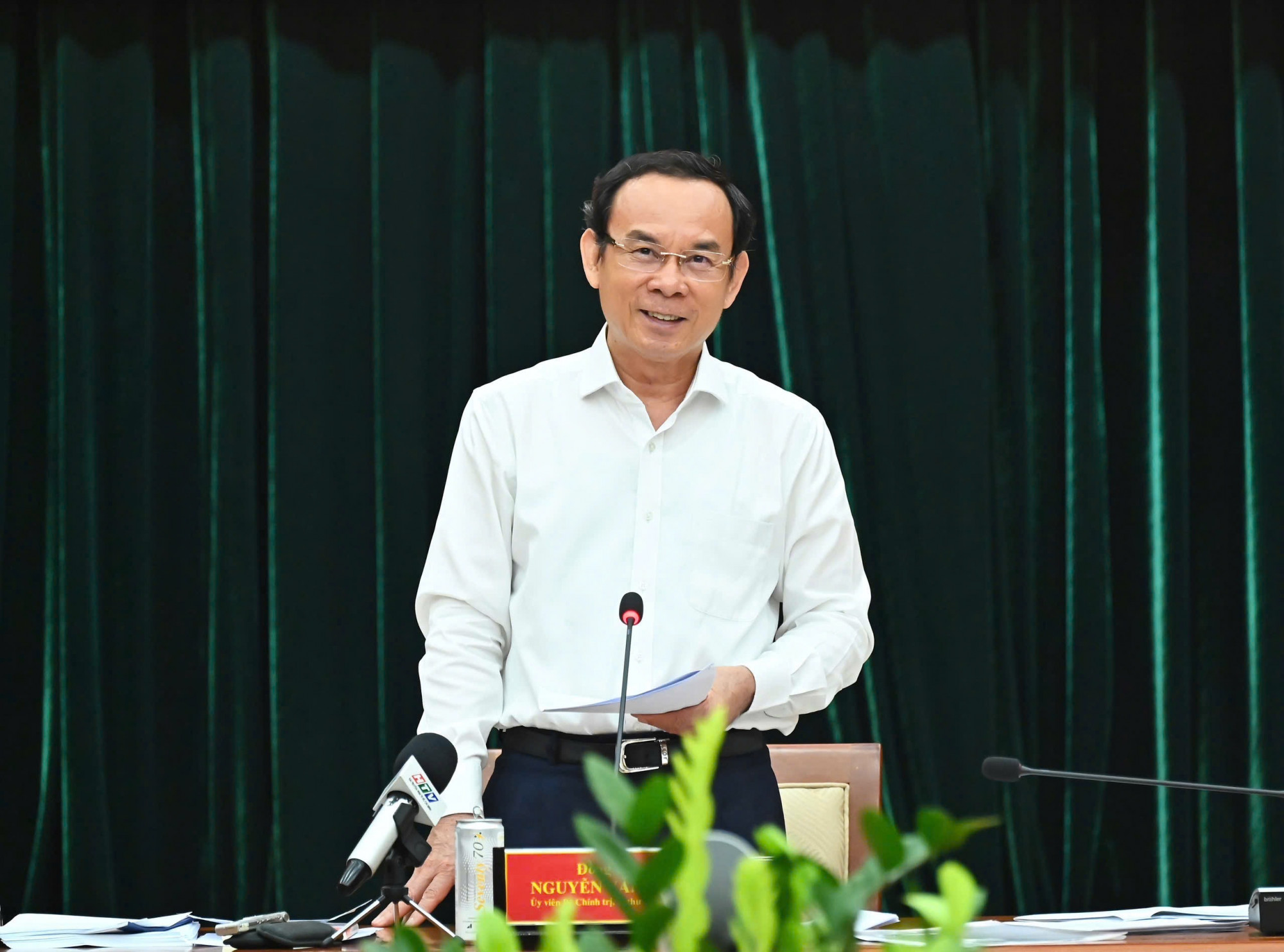 Bí thư Thành ủy TPHCM Nguyễn Văn Nên làm Phó Trưởng Ban Chỉ đạo về Trung tâm Tài chính khu vực và quốc tế tại Việt Nam - Ảnh: V.D