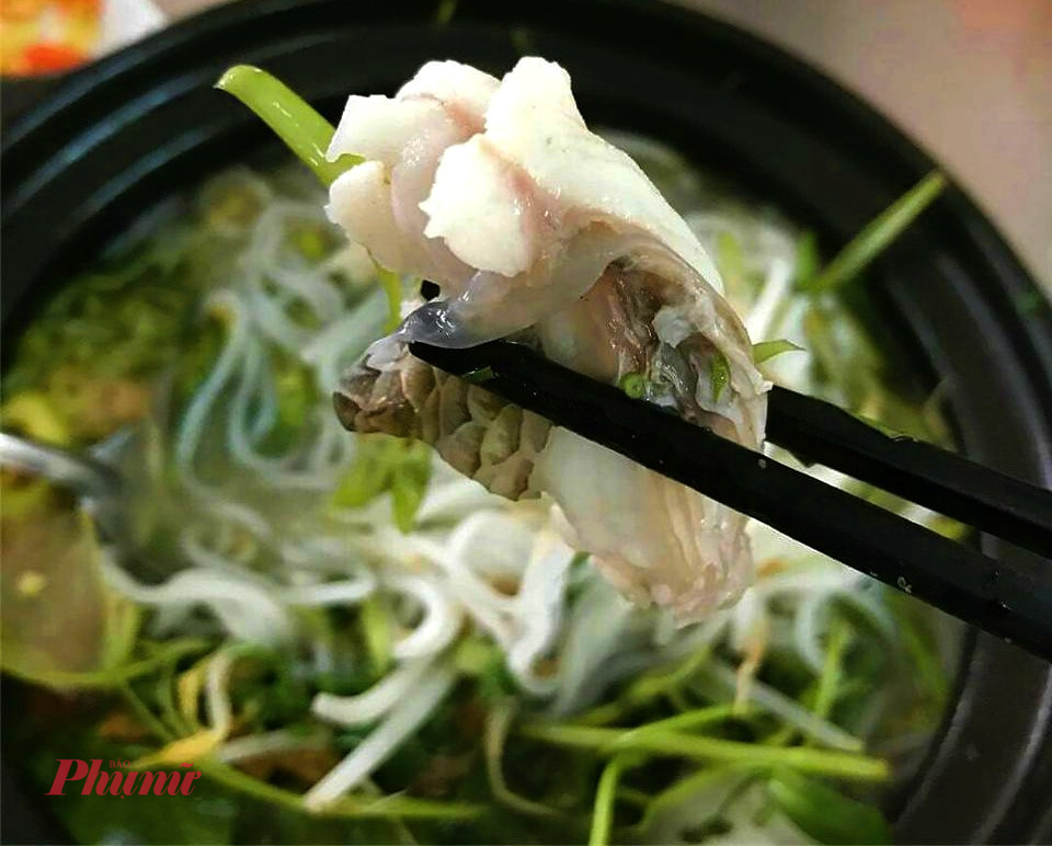 Miếng cá lóc trắng ngần