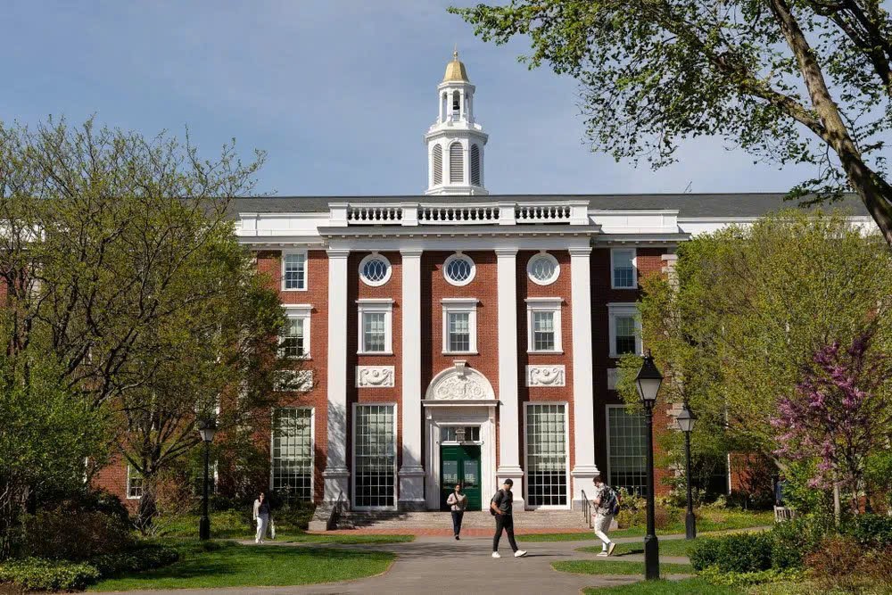 Hàng ngàn sinh viên quốc tế tại Harvard phải chuyển trường sau tuyên bố mới từ chính phủ Nỹ - Ảnh: New York Times
