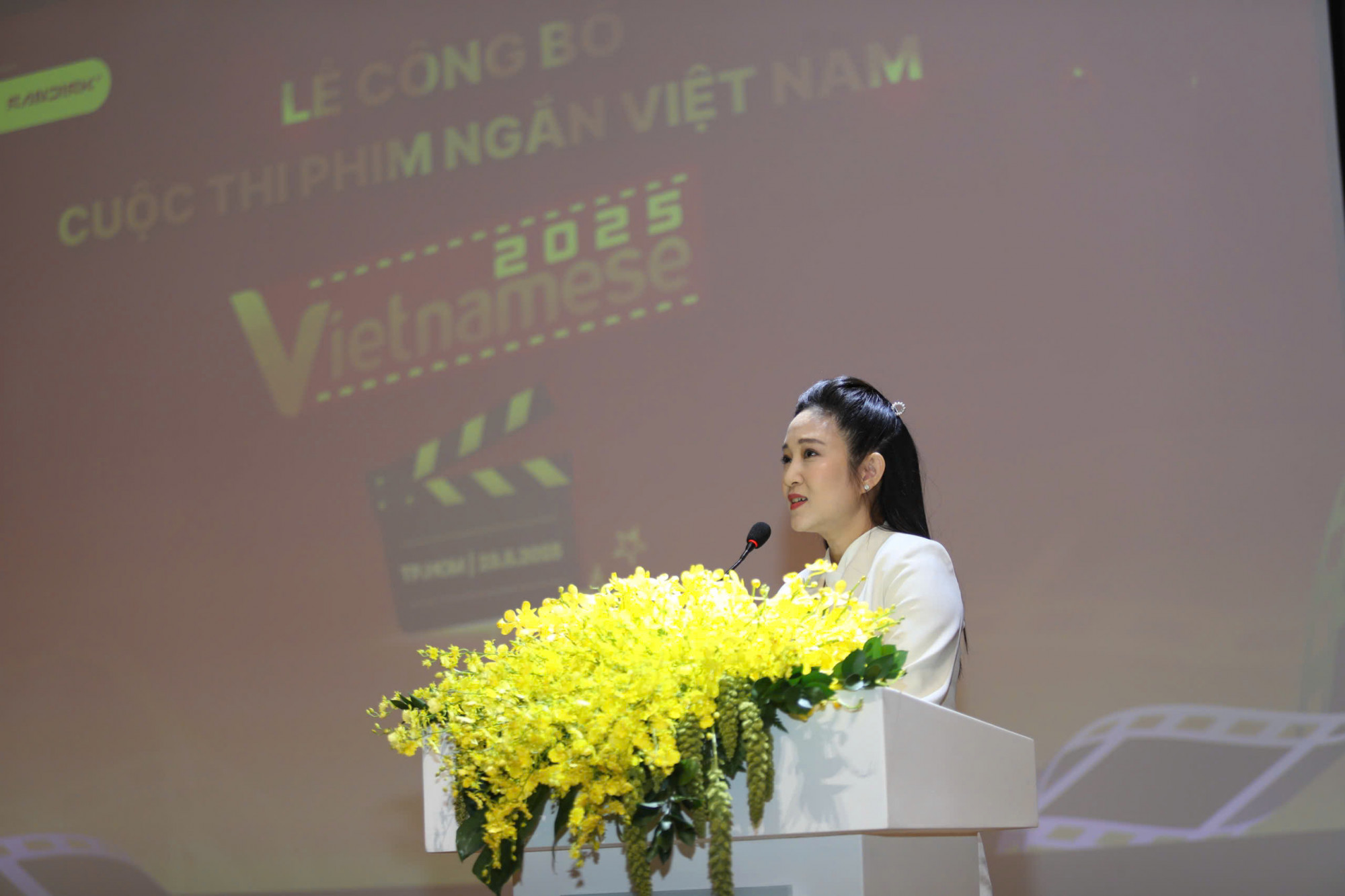 Đến dự buổi công bố cuộc thi có bà Nguyễn Thị Thanh Thúy- Phó Giám đốc Sở Văn Hóa - Thể Thao TPHCM, 